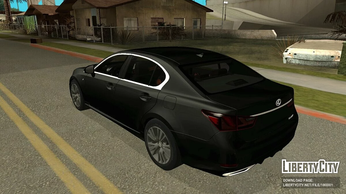 Lexus GS 350 2013 / GTA San Andreas (iOS, Android)