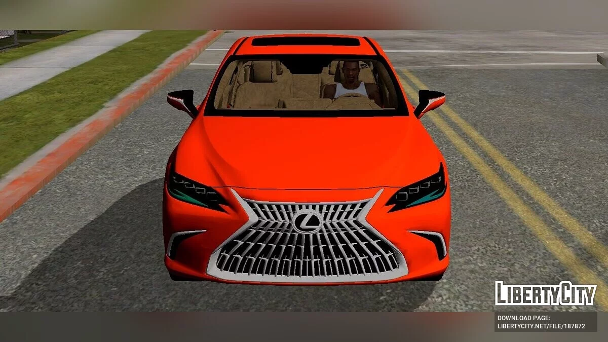 Lexus ES300H 2023 (DFF uniquement) / GTA San Andreas (iOS, Android)
