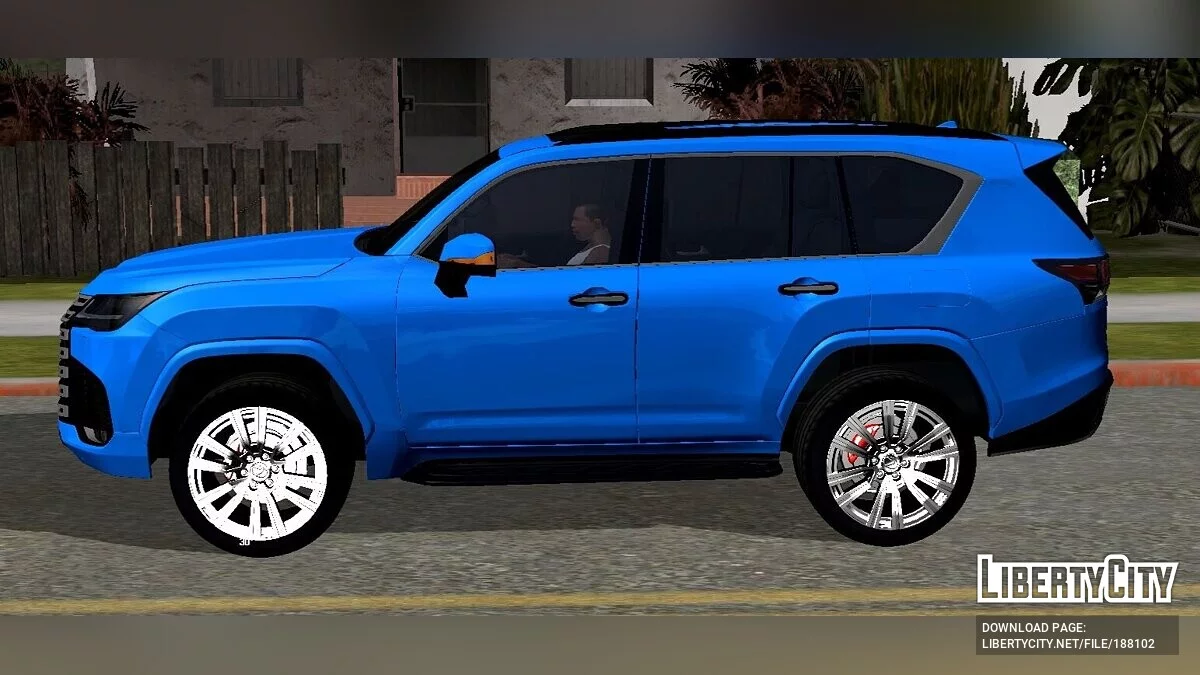 Lexus LX600 (тільки DFF) / GTA San Andreas (iOS, Android)