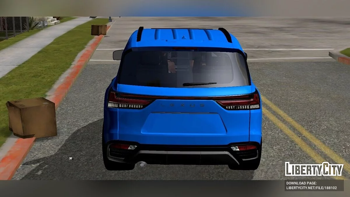 Lexus LX600 (тільки DFF) / GTA San Andreas (iOS, Android)