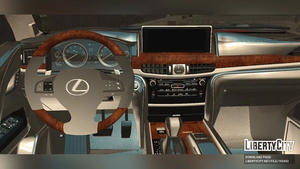 Lexus LX570 / GTA San Andreas (iOS, Android)