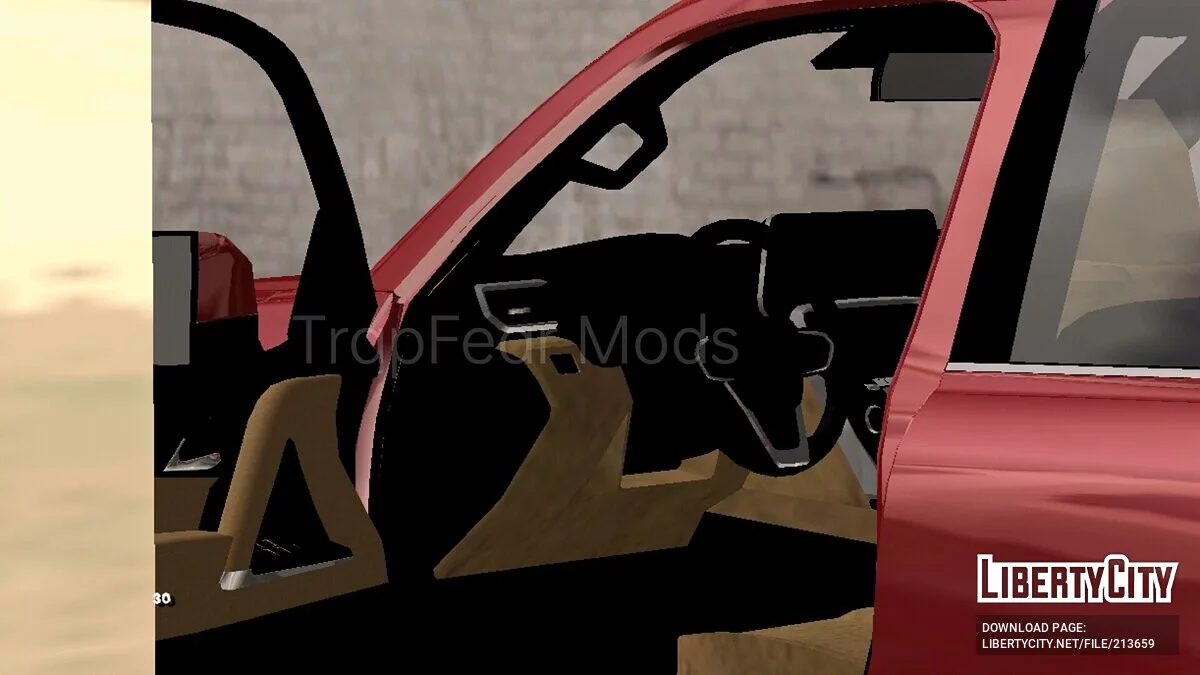 2024 Lexus LX 600 (Somente DFF) / GTA San Andreas (iOS, Android)