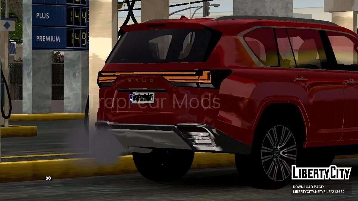 2024 Lexus LX 600 (Somente DFF) / GTA San Andreas (iOS, Android)