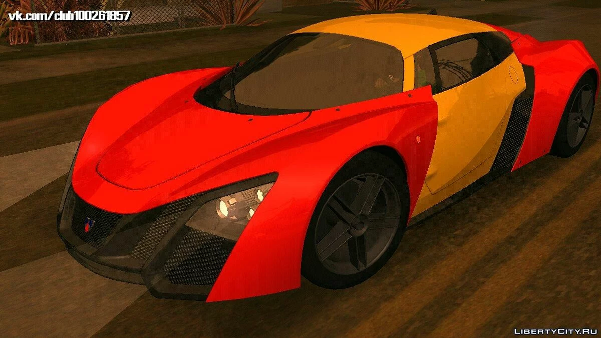 Marussia B2 v0.2 (лише DFF) / GTA San Andreas (iOS, Android)