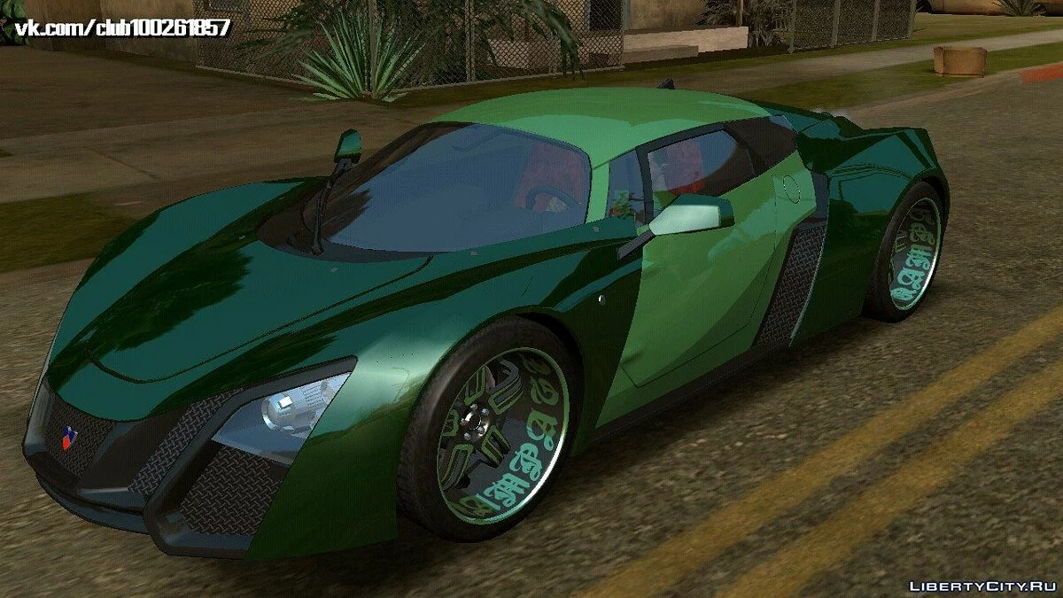 Marussia B2 v0.3 (тільки DFF) / GTA San Andreas (iOS, Android)