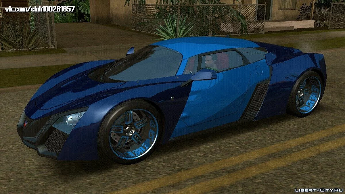 Marussia B2 v0.3 (тільки DFF) / GTA San Andreas (iOS, Android)