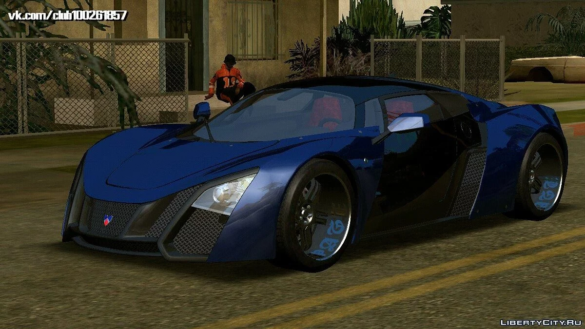Marussia B2 v0.3 (тільки DFF) / GTA San Andreas (iOS, Android)