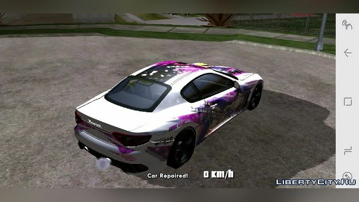 Maserati GranTurismo 2014 / GTA San Andreas (iOS, Android)