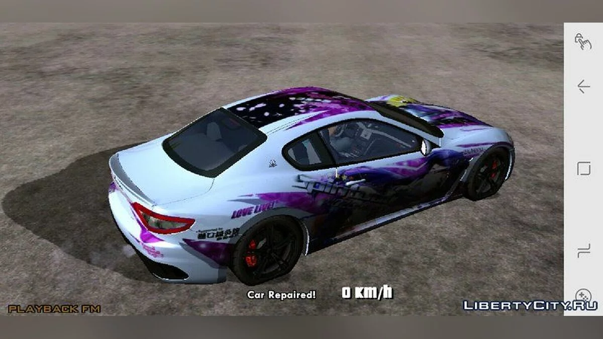 Maserati GranTurismo 2014 / GTA San Andreas (iOS, Android)