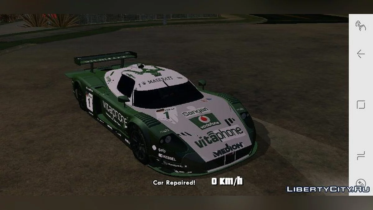 Maserati MC12 GT1 Exclusive / GTA San Andreas (iOS, Android)