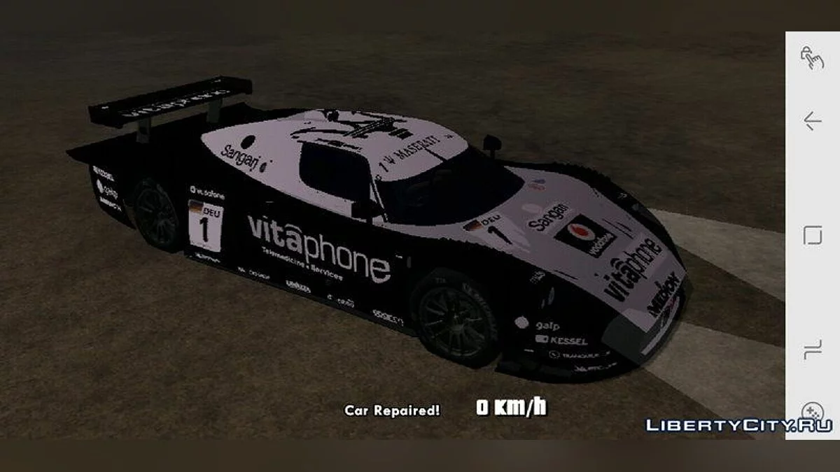 Maserati MC12 GT1 Exclusive / GTA San Andreas (iOS, Android)