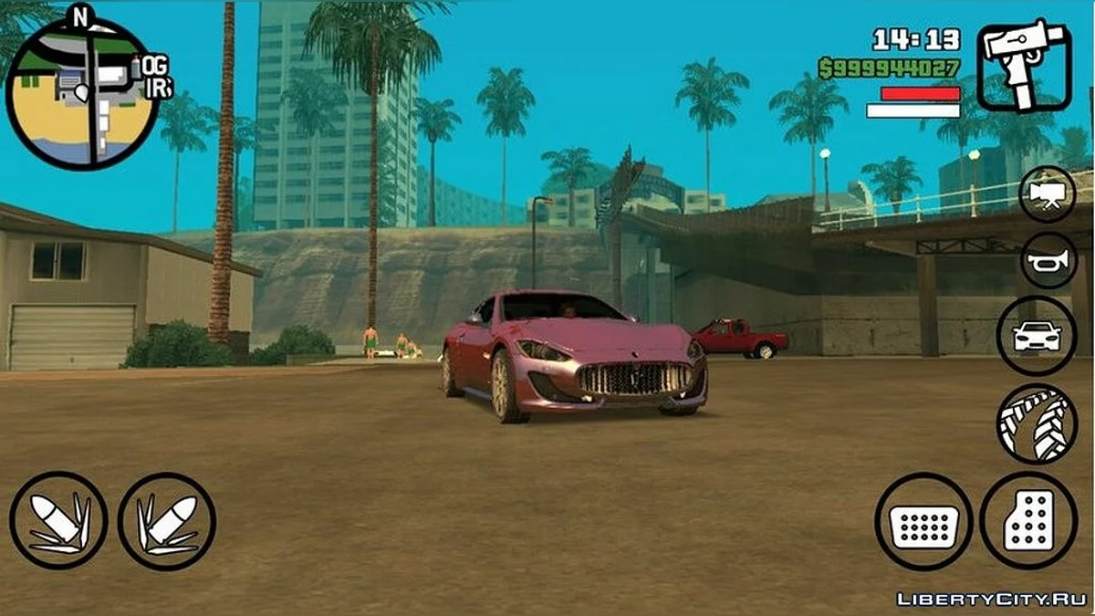 Maserati GTS / GTA San Andreas (iOS, Android)