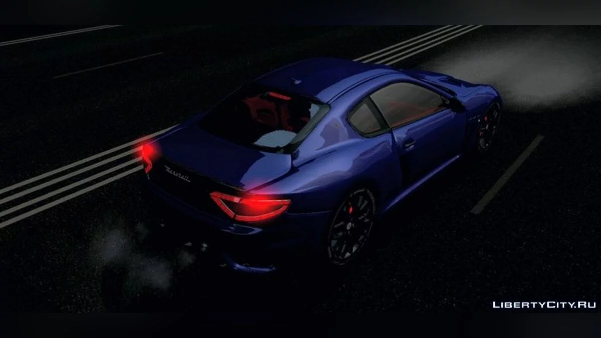 Maserati GranTurismo MC Stradale 2018 / GTA San Andreas (iOS, Android)
