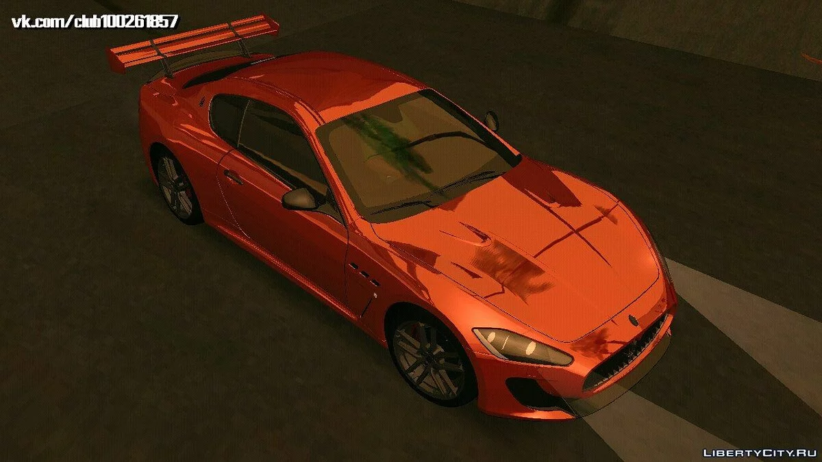 Maserati Gran Turismo Mc Stradale (DFF only) / GTA San Andreas (iOS, Android)