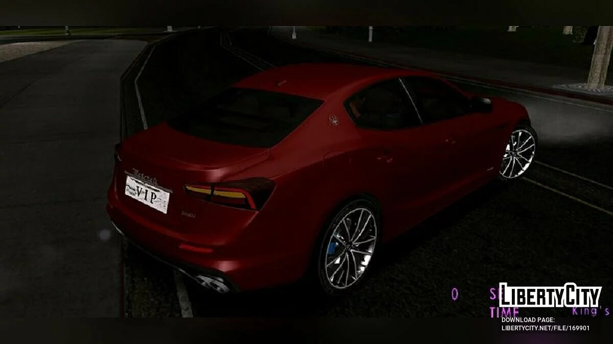 2021 Maserati Ghibli Hybrid for / GTA San Andreas (iOS, Android)