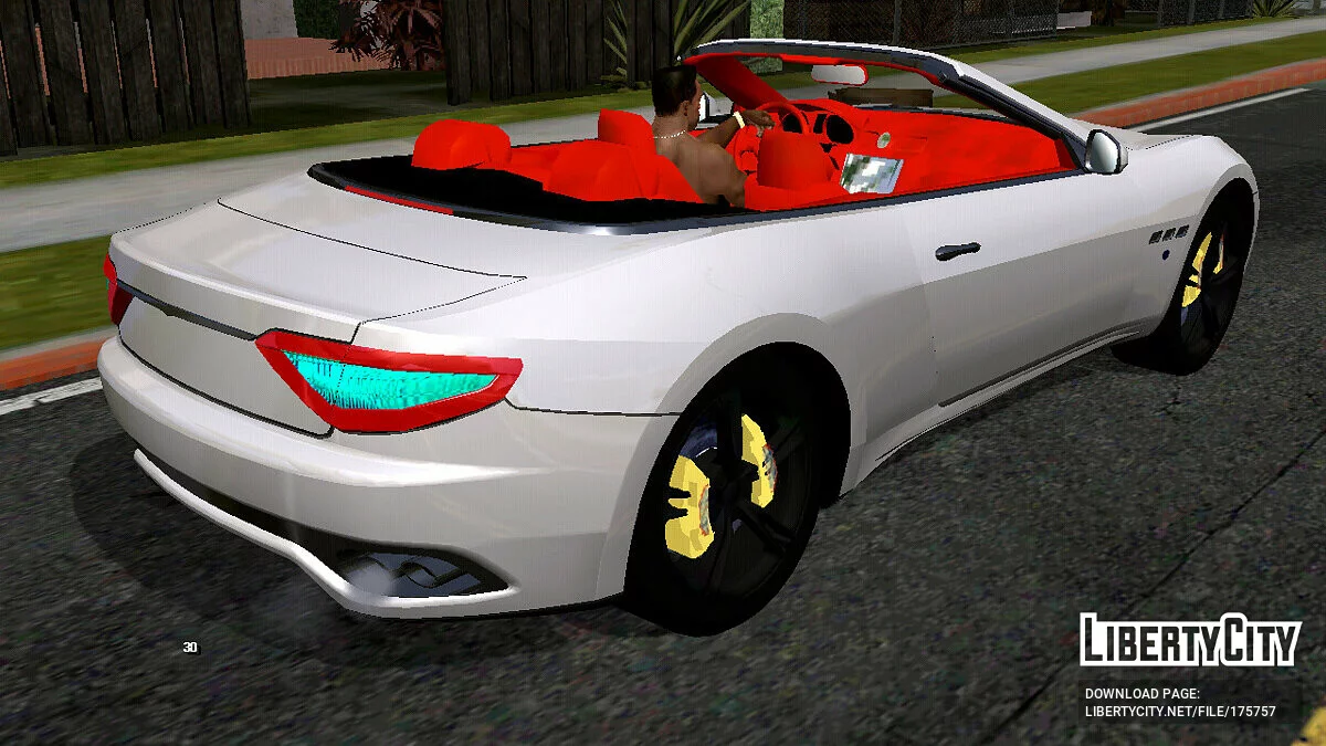 Maserati GranCabrio 2010 (solo DFF) / GTA San Andreas (iOS, Android)