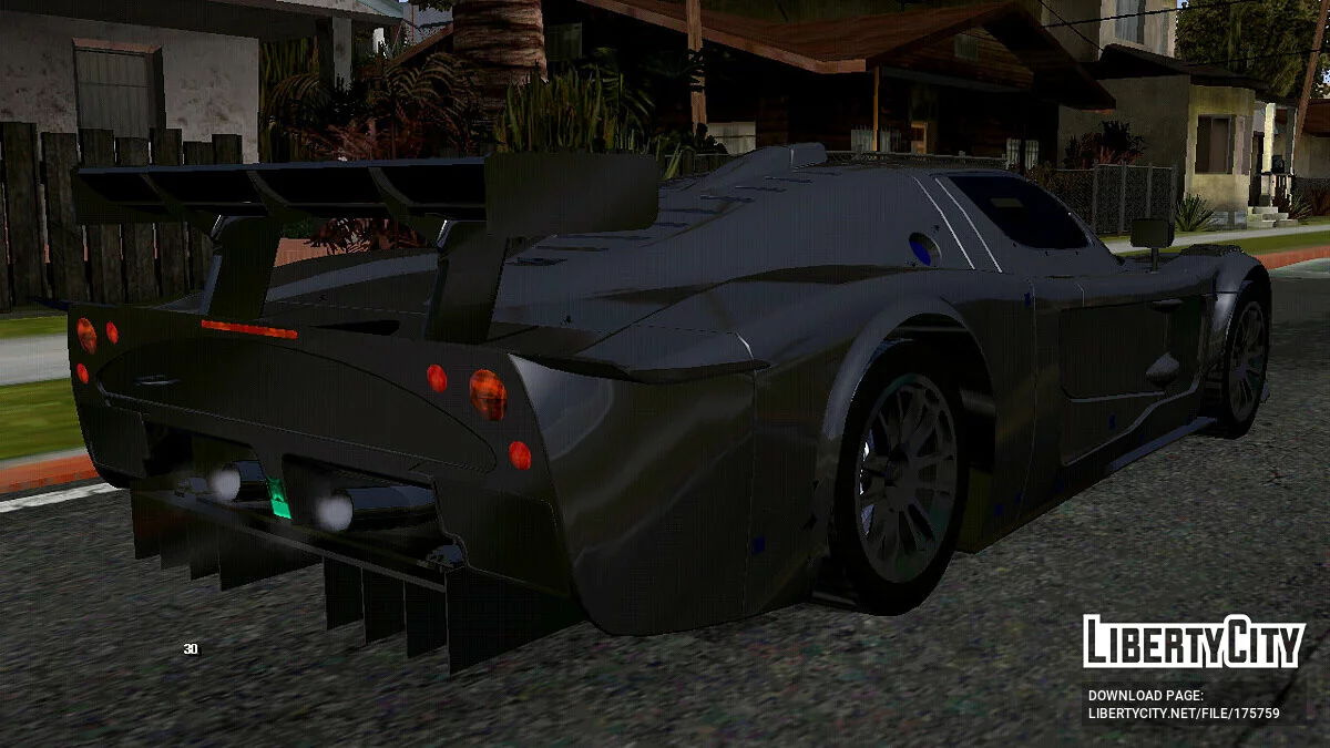 Maserati MC12 GT1 2005 (тільки DFF) / GTA San Andreas (iOS, Android)