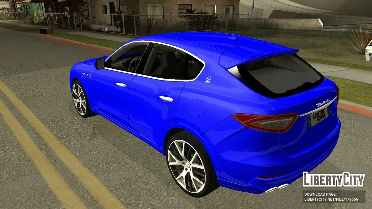 Maserati Levante 2017 / GTA San Andreas (iOS, Android)