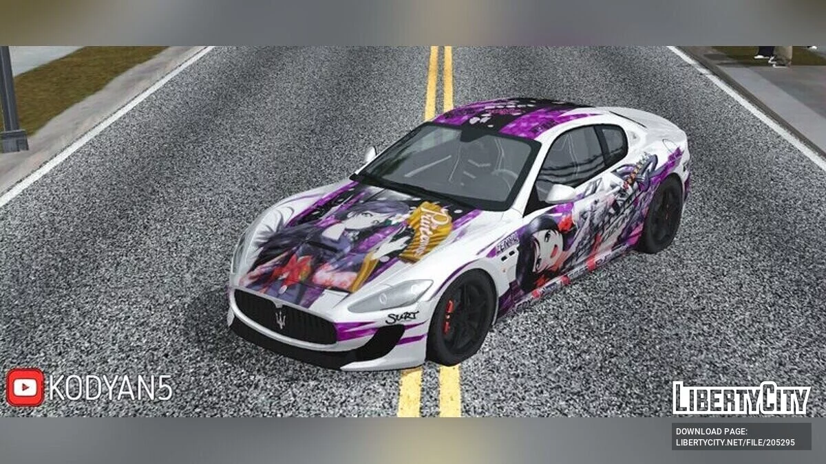 Maserati Granturismo 2014 Racing / GTA San Andreas (iOS, Android)