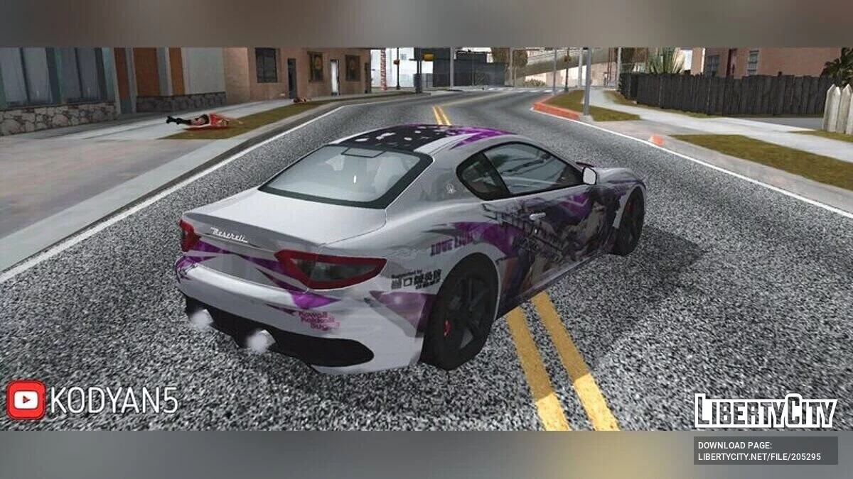Maserati Granturismo 2014 Racing / GTA San Andreas (iOS, Android)
