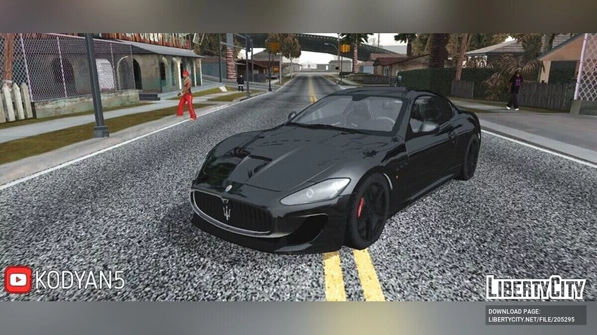 Maserati Granturismo 2014 Racing / GTA San Andreas (iOS, Android)