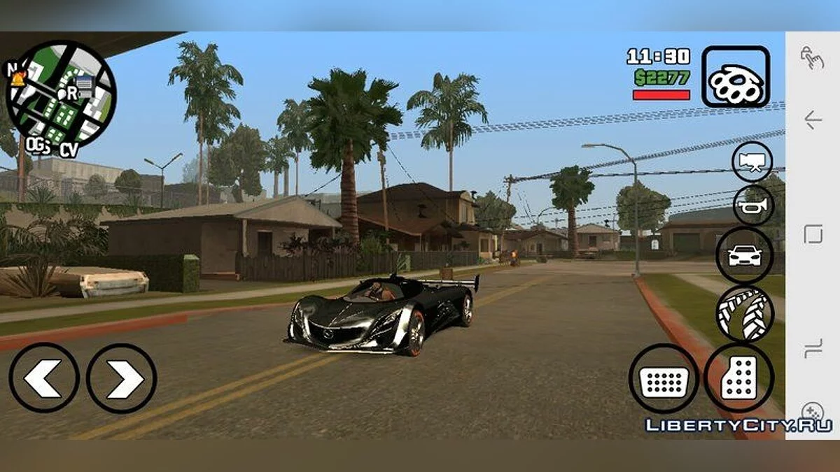 Mazda Furai 2008 / GTA San Andreas (iOS, Android)