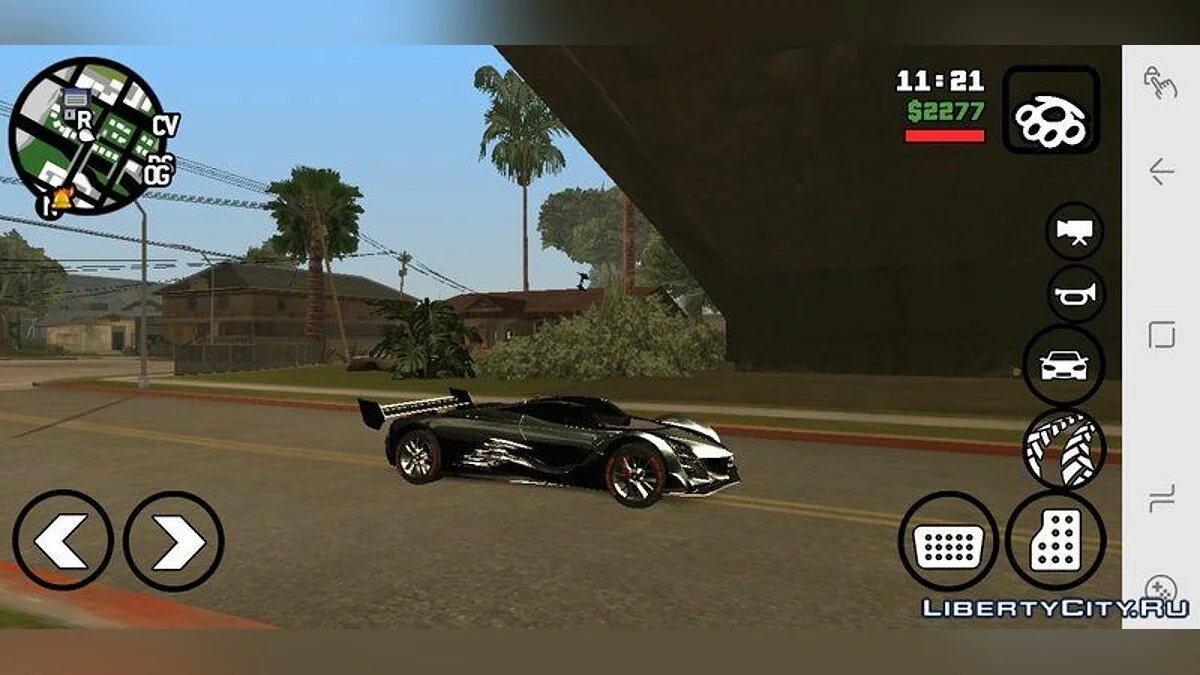 Mazda Furai 2008 / GTA San Andreas (iOS, Android)