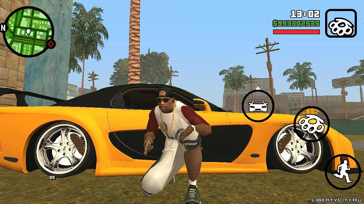 Mazda RX-7 / GTA San Andreas (iOS, Android)