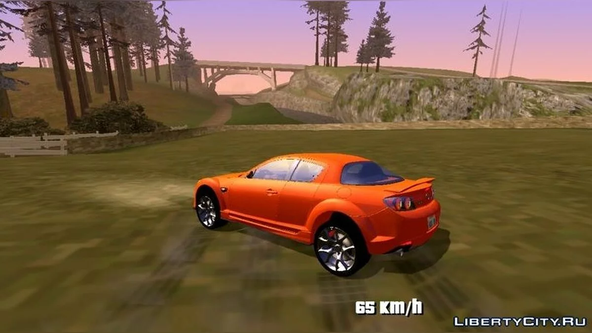 Mazda RX8 (тільки DFF) / GTA San Andreas (iOS, Android)