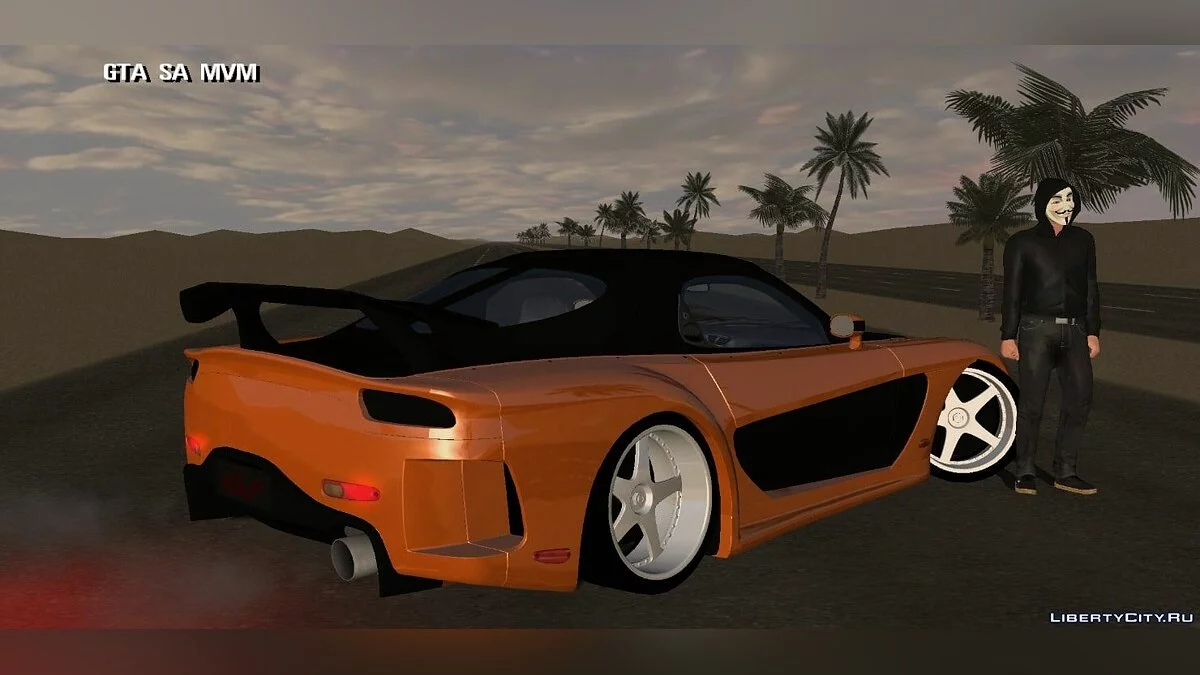 Mazda RX7 / GTA سان أندرياس (iOS، أندرويد)