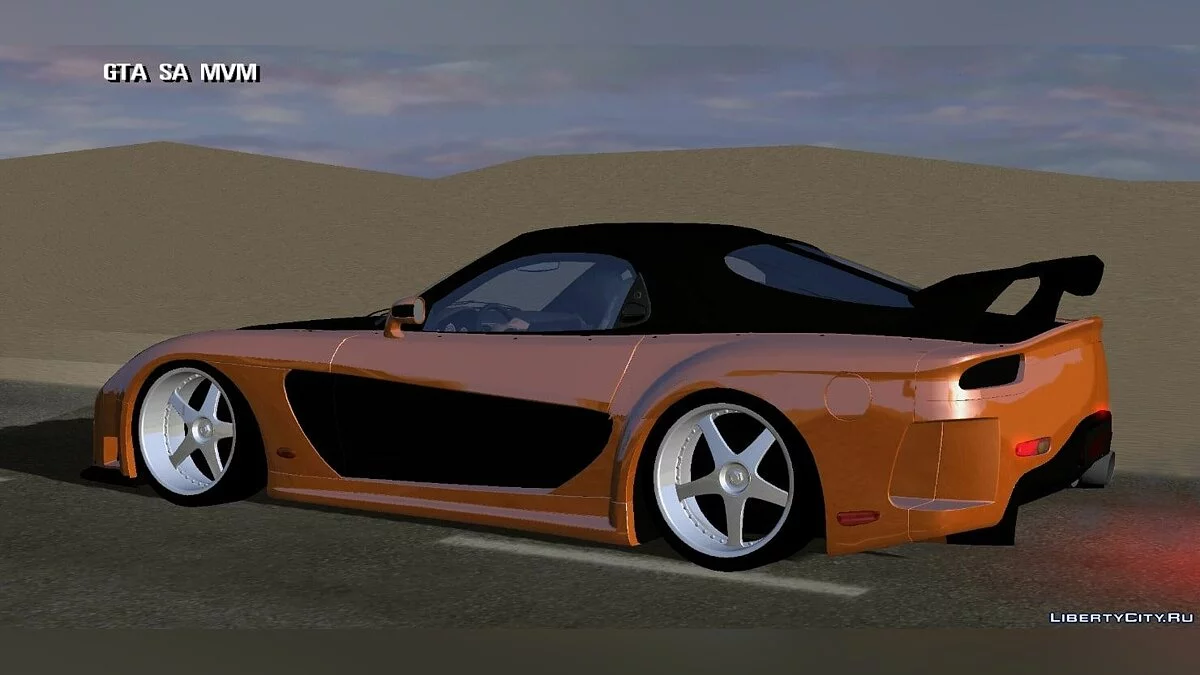 Mazda RX7 / GTA سان أندرياس (iOS، أندرويد)