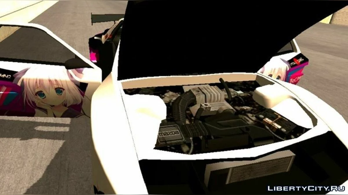 Mazda RX-7 FC Itasha / GTA San Andreas (iOS, Android)