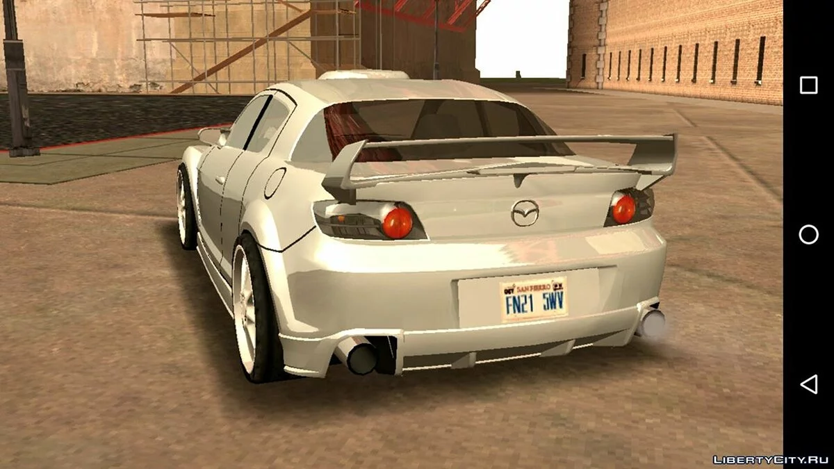 Mazda RX-8 v3.0 (тільки DFF) / GTA San Andreas (iOS, Android)