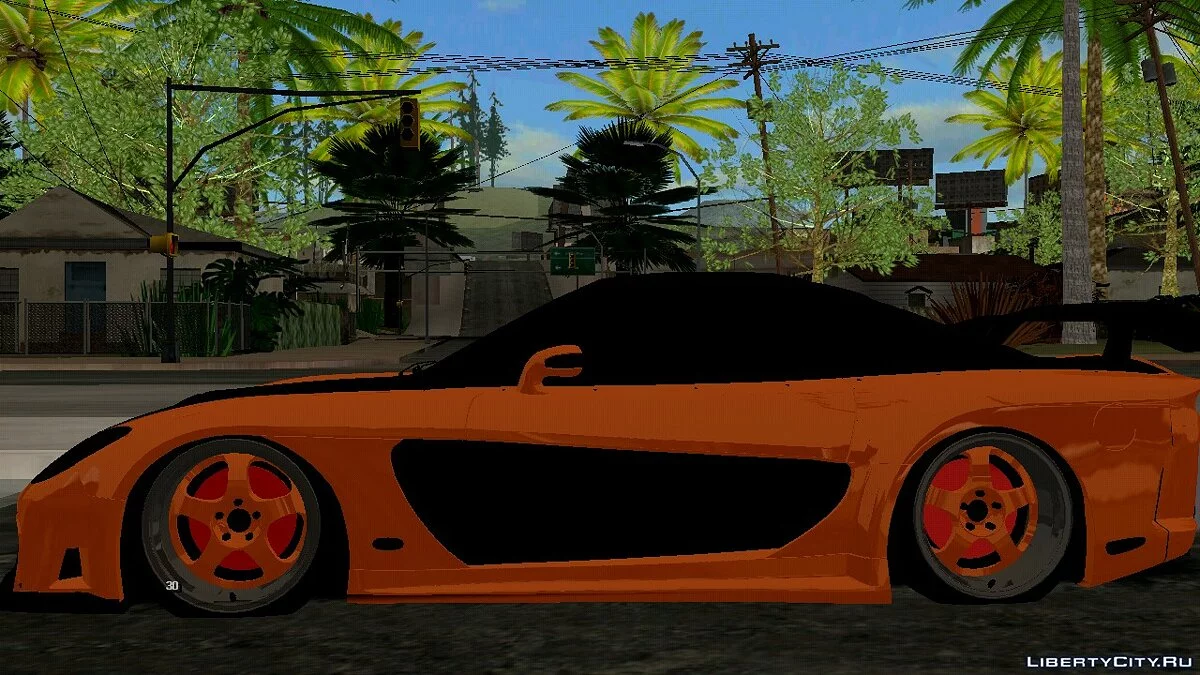 مازدا RX-7 (DFF فقط) / GTA سان أندرياس (iOS، أندرويد)