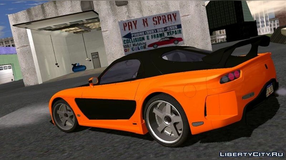 Download Veilside Fortune Mazda Rx 7 Fnf Tokyo Drift For Gta San