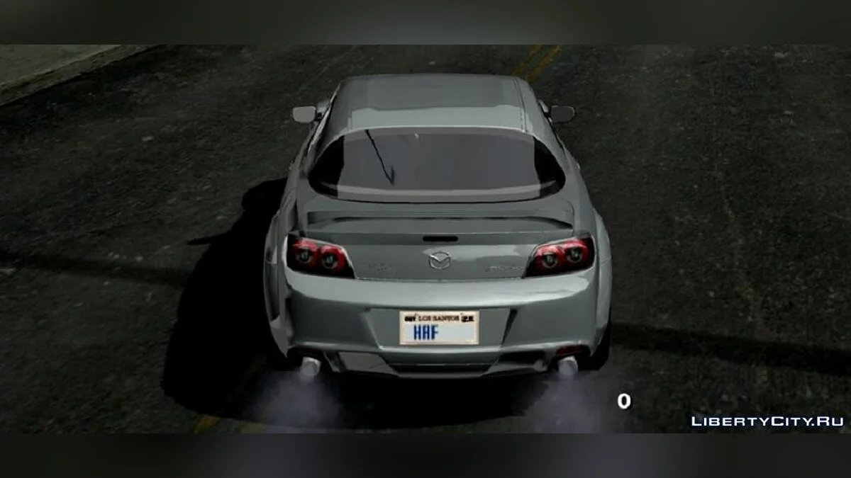 Mazda RX8 (тільки DFF) / GTA San Andreas (iOS, Android)