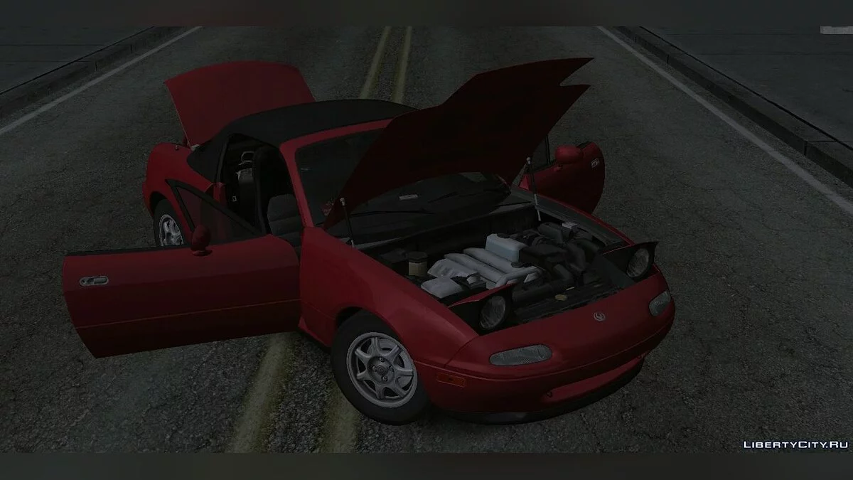 Mazda MX-5 Miata Series I '89 / GTA San Andreas (iOS, Android)