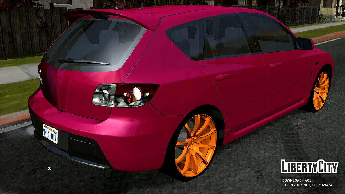Mazda 3 Hatchback 2006 (hanya DFF) / GTA San Andreas (iOS, Android)