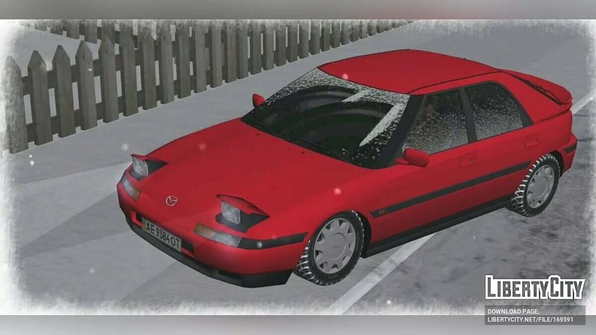 马自达 323F BG 1991 / GTA San Andreas (iOS, Android)