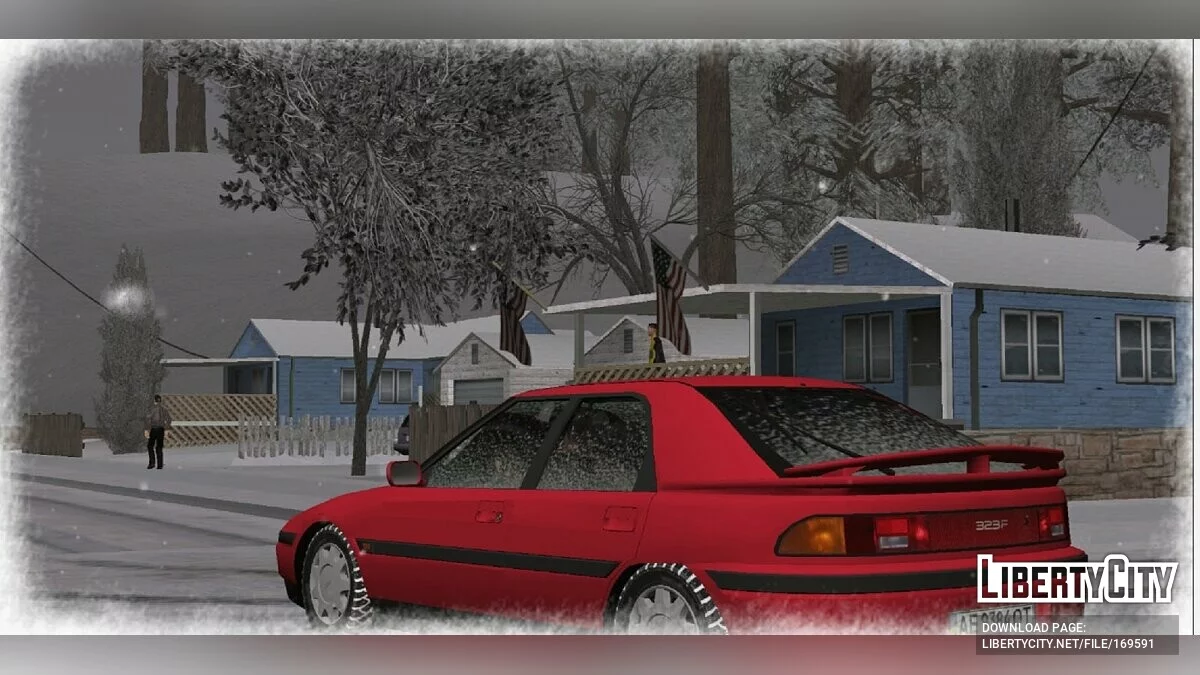 马自达 323F BG 1991 / GTA San Andreas (iOS, Android)