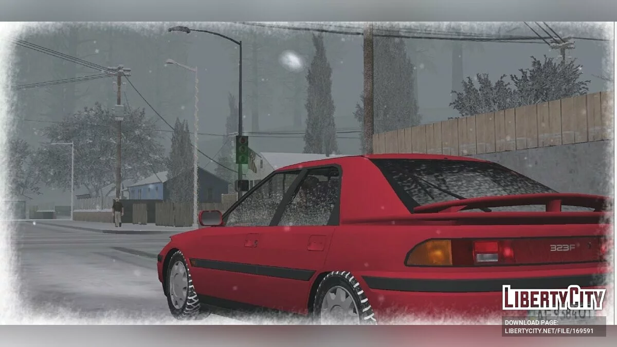 马自达 323F BG 1991 / GTA San Andreas (iOS, Android)