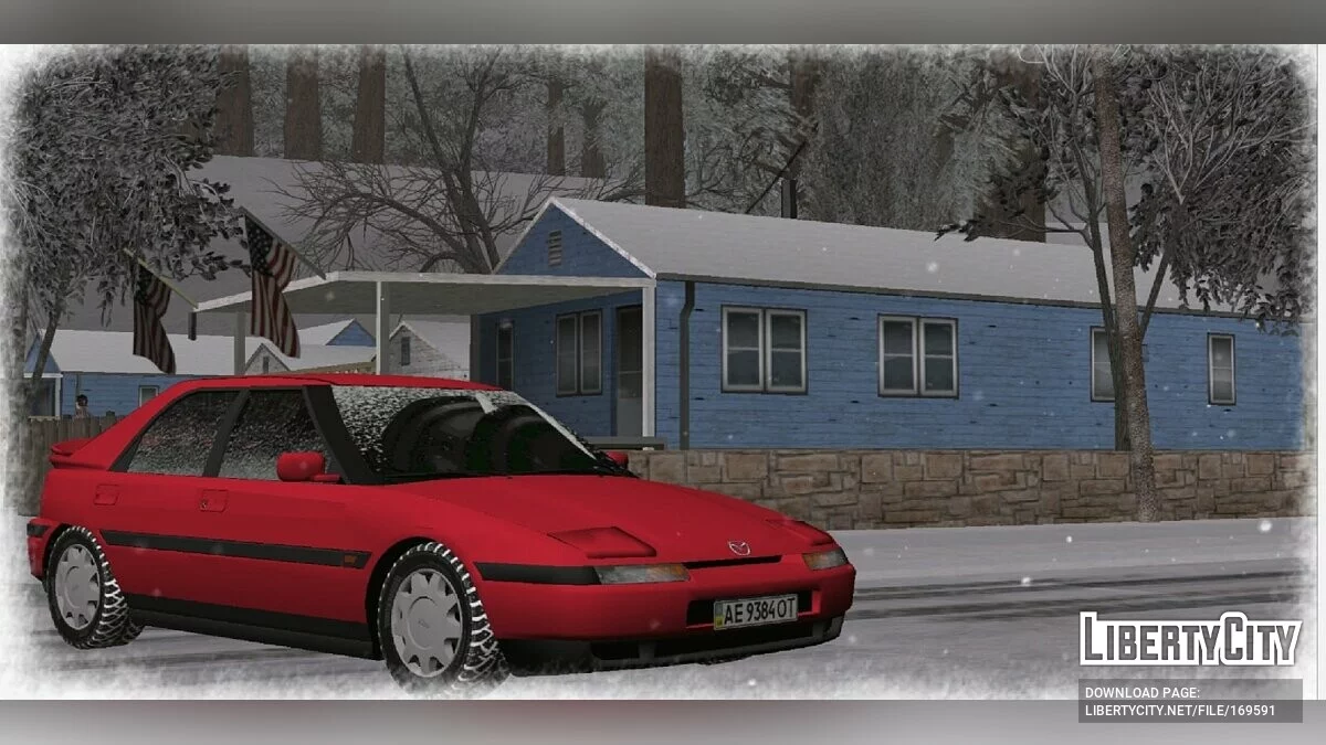马自达 323F BG 1991 / GTA San Andreas (iOS, Android)