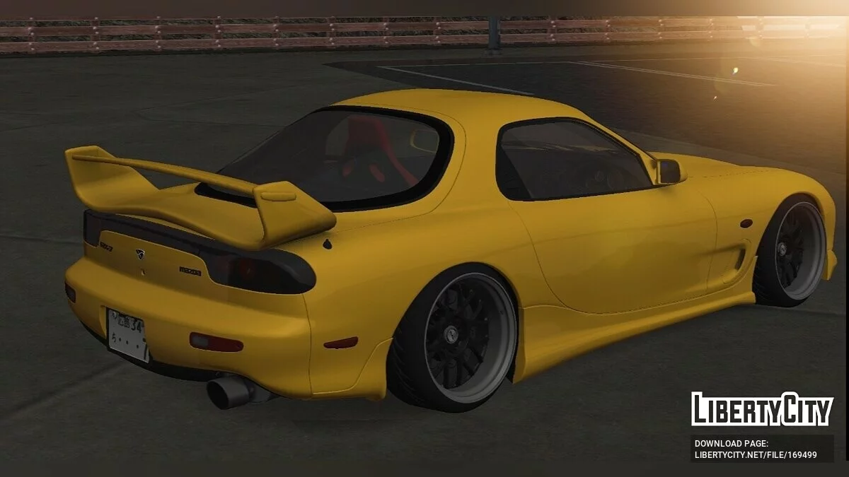 Mazda RX-7 FD Stance / GTA San Andreas (iOS, Android)