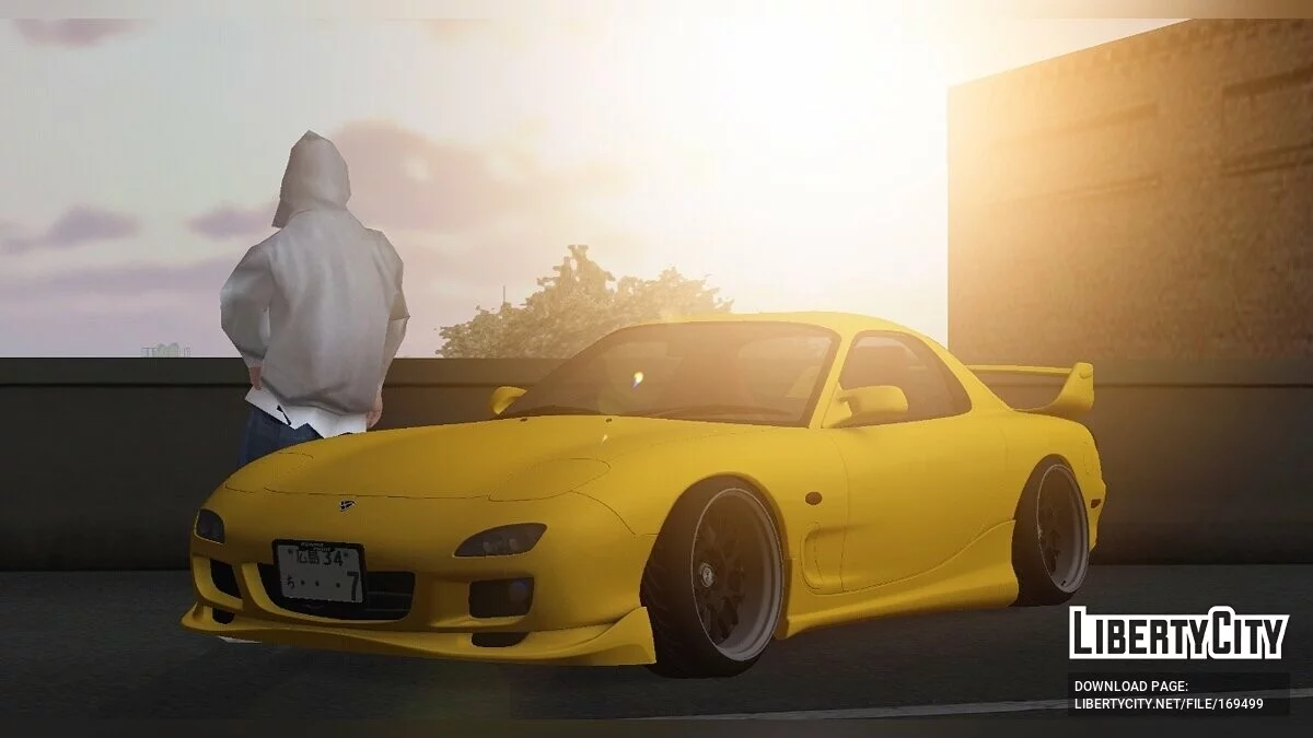Mazda RX-7 FD Stance / GTA San Andreas (iOS, Android)