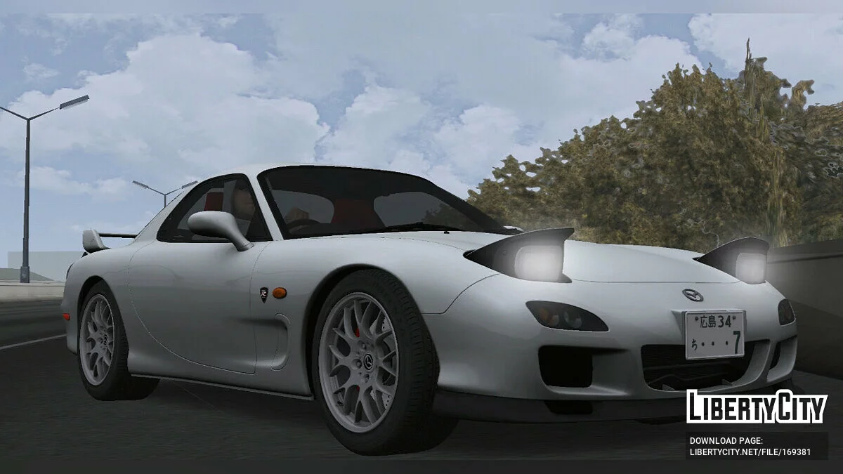 مازدا RX-7 FD / GTA سان أندرياس (iOS، أندرويد)