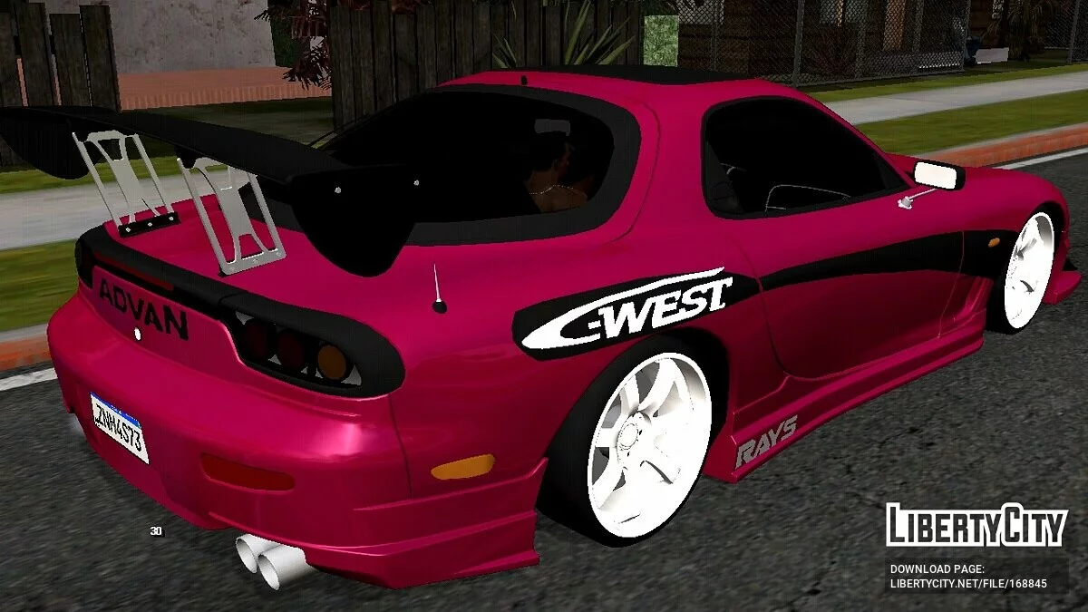 Mazda RX-7 VTK (DFF uniquement) / GTA San Andreas (iOS, Android)