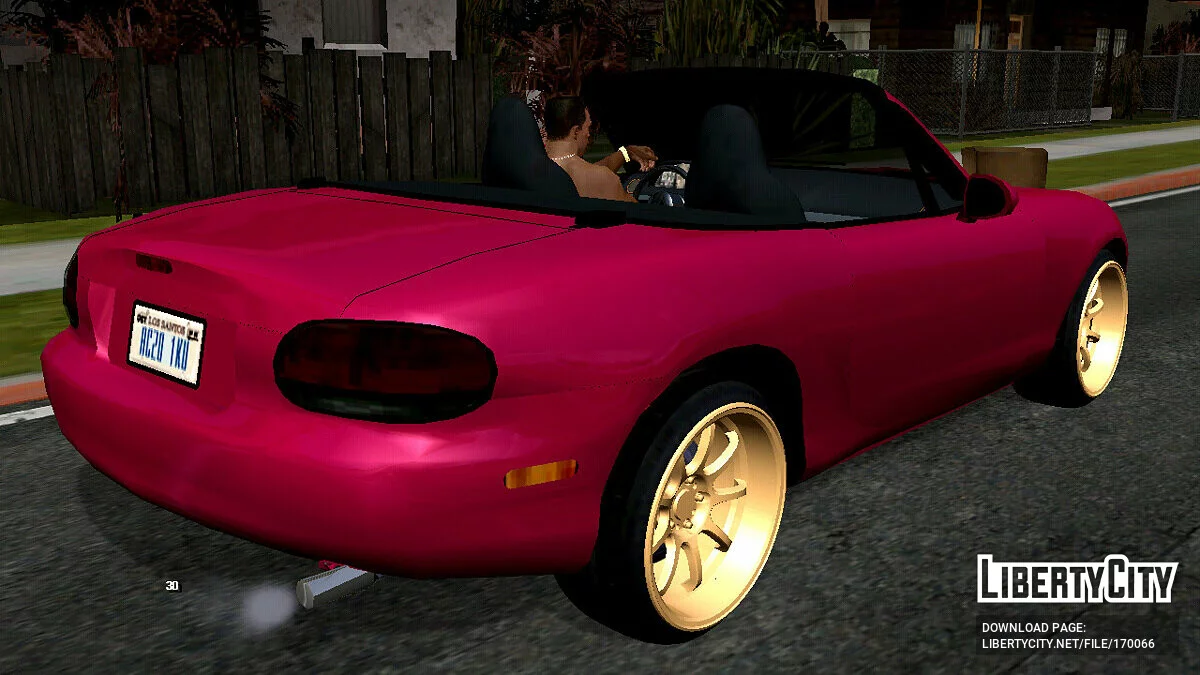 Mazda MX5 (только DFF) / GTA San Andreas (iOS, Android)