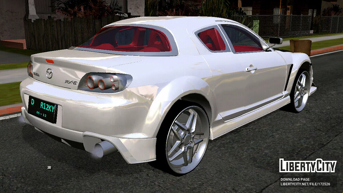 Mazda RX8 (тільки DFF) / GTA San Andreas (iOS, Android)