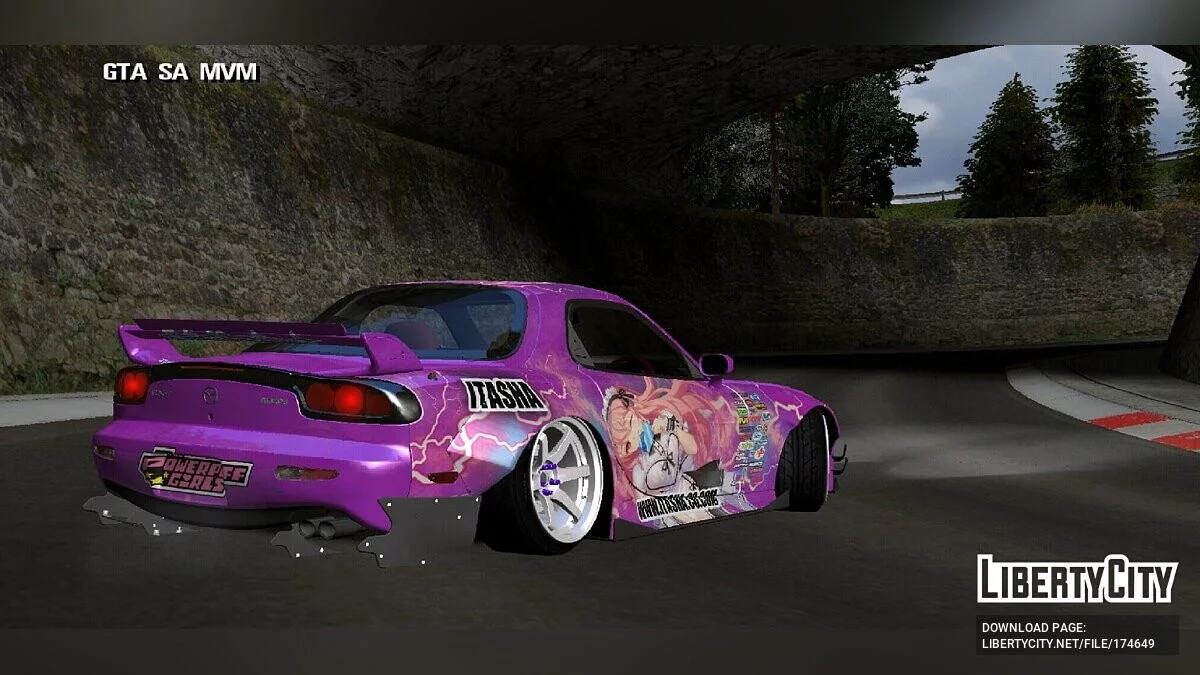 Mazda RX-7 / GTA San Andreas (iOS, Android)