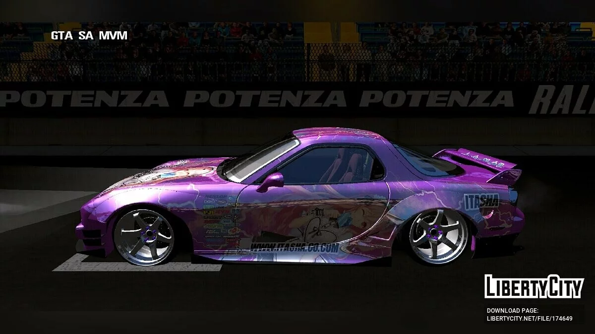 Mazda RX-7 / GTA San Andreas (iOS, Android)